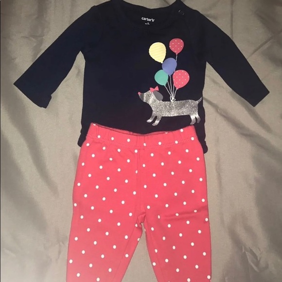 Baby Girl Matching Onesie & Pants - Picture 1 of 2